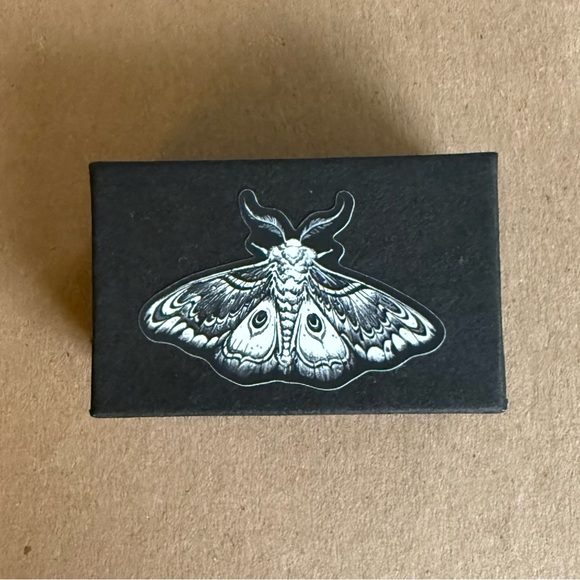 BNWT Bloodmilk Jewels Planchette Moth Necklace 🌙 - Picture 6 of 10